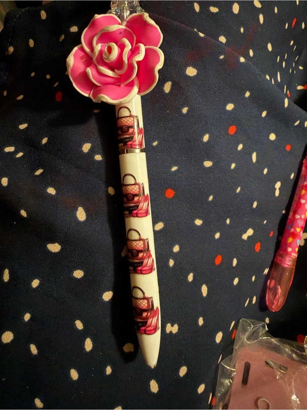 Logo Notebook, date, book pen, and pen/pencil or makeup brush holder Set